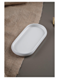 Acar SCT21.0233 Bianco Porselen Oval Tabak 22.8x10.5cm