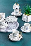 Acar Timeless 6 Kişilik Kahve Fincanı Takımı - 90 ml