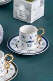 Acar Timeless 6 Kişilik Kahve Fincanı Takımı - 90 ml