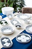 Acar Feyre 6 Kişilik 45 Parça Kahvaltı & Yemek Takımı