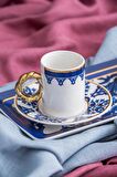 Acar Francesca 2 Kişilik Porselen Kahve Fincanı Takımı - 90 ml