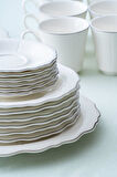 Sinatra 6 Kişilik 20 Parça Brunch Seti - Silver