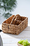 Acar Wicker Hasır Kaşıklık Düzenleyici - 30 cm