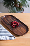 Acar Akasya Oval Sunum Tabak - 30 cm