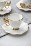 Jade 6 Kişilik Kahve Fincanı Takımı - 90 ml