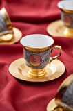 Magnus 6 Kişilik Kahve Fincanı Takımı - 90 ml