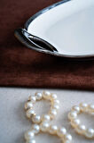 Arven Oval Silver Sunum Tepsisi - 45 cm