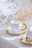 Daisy 6 Kişilik Kahve Fincanı Takımı - 90 ml