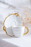 Daisy 6 Kişilik Kahve Fincanı Takımı - 90 ml