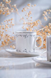 Marilla Silver 6 lı Porselen Kahve Fincanı Takımı - 90 ml