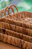 Wicker 4 Parça Hasır Kare Sepet