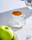 Acar Lilla 6 Kişilik Porselen Kahve Fincanı 7380