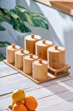 Bambu Standlı 7 li Baharat Takımı