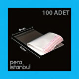 100 Adet Mini Zarf 70mmx90mm 10 Renk Zarf Hediye Doğum Günü Dilekleri Zarfı Not Kartlı Poşetli