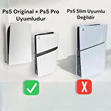 Ps5 Pro İçin Duvar Standı ve Masa Altı Montaj Standı Yerden Tasarruf Sağlar Rahat Hava Akışı