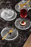 TOSCANA 6 PRC PASTA TABAK 16 CM NILE GLASS