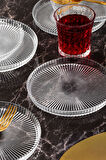 TOSCANA 6 PRC PASTA TABAK 16 CM NILE GLASS