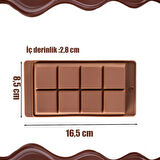 Porsima Mys 30301-1 Bpa Free Silikon Dubai Çikolatası Kabı