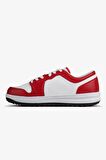 Lescon Elite Sneakers 23NAE00ELTEM028 Beyaz/Kırmızı  Erkek Günlük Spor Ayakkabı