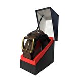  Fossil Tasado Kahverengi Hakiki Düz Deri Spor 4 cm Erkek Kemeri-130