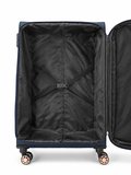 Fossil Unisex Kumaş Büyük Boy Ultra Hafif Şifreli Körüklü Kendi Etrafında Dönebilen Valiz 010-01