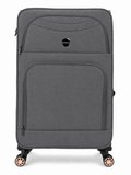 Fossil Unisex Kumaş Büyük Boy Ultra Hafif Şifreli Körüklü Kendi Etrafında Dönebilen Valiz 010-01