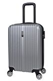 Elatae Kabin Boy Valiz Gri Abs 1020