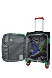 United Colors Of Benetton Ultra Light Hafif Lüx Kumaş Kabin Boy Valiz Siyah BNT2200