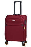 Pierre Cardin Ultra Light Hafif Lüx Kumaş Kabin Boy Valiz Bordo 04PC6000