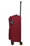 Pierre Cardin Ultra Light Hafif Lüx Kumaş Kabin Boy Valiz Bordo 04PC6000