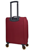 Pierre Cardin Ultra Light Hafif Lüx Kumaş Kabin Boy Valiz Bordo 04PC6000