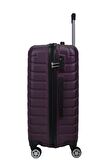 Elatae Orta Boy Valiz Mor Pro Abs 1001