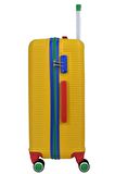 United Colors Of Benetton Lüx Abs 2'li Valiz Seti Büyük Boy - Kabin Boy Sarı BNT500