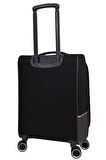 Ultra Light Hafif Lüx Kumaş Kabin Boy Valiz Siyah PC8200