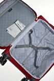 Pierre Cardin Ultra Light Kumaş Büyük Boy Valiz Bordo PC6050
