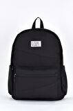 Fossil Unisex Çok Gözlü Günlük Seyahat Okul Sırt Çantası Siyah 9507