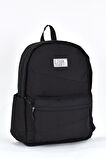 Fossil Unisex Çok Gözlü Günlük Seyahat Okul Sırt Çantası Siyah 9507