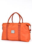 Fossil Unisex El Valizi ve Spor Çantası Turuncu FSL2006