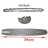 Ital Tırpan Dal Budama Aparatı 26mm X 9 Diş 91/22.5 Diş 