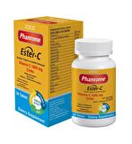 phantome ester-c 1000 mg c vit, d vit, çinko multivitamin 30 tablet 