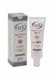 Q & R 50+ Faktör Yaşlanma Karşıtı Hassas Ciltler İçin Renksiz Güneş Koruyucu Krem 50 ml