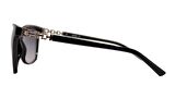 SWING  1821 C4 56  Kadın SİYAH Köşeli Çerçeve Güneş Gözlüğü