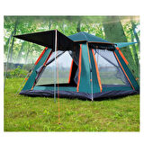 Fıscher SG-888 8 Kişilik  Tenteli Otomatik Çadır