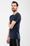 Slazenger SANDER Erkek T-Shirt Lacivert