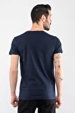 Slazenger SANDER Erkek T-Shirt Lacivert