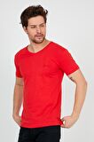 Slazenger SARGON Erkek T-Shirt Mercan