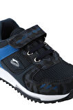 Slazenger EDMOND KTN Sneaker Erkek Çocuk Ayakkabı Lacivert Kamuflaj