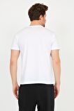 Slazenger SANDER I Erkek T-Shirt Beyaz