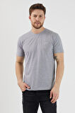 Slazenger SANDER I Erkek T-Shirt Gri