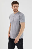 Slazenger SANDER I Erkek T-Shirt Gri